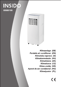 Priručnik Insido 89980108 Klimatizacijski uređaj