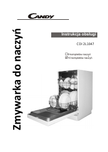 Instrukcja Candy CDI 2L1047 Zmywarka
