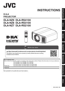 Manual JVC DLA-NZ9 Projector