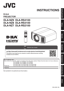 Handleiding JVC DLA-NZ7 Beamer