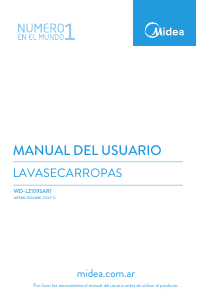 Manual de uso Midea WD-LZ109SAR1 Lavasecadora