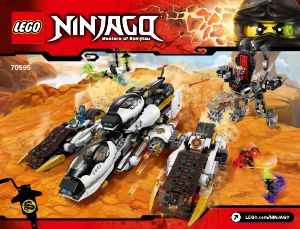 Bruksanvisning Lego set 70595 Ninjago Ultra stealth raider