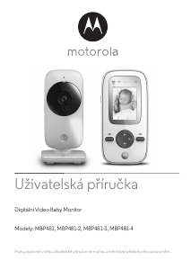 Manuál Motorola MBP481 Chůvička