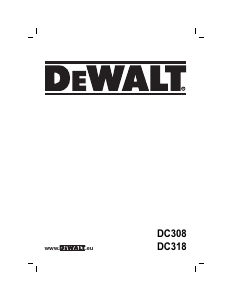 Handleiding DeWalt DC318 Decoupeerzaag