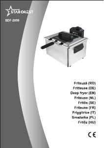 Manual Starcrest SDF-2050 Deep Fryer