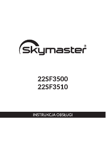 Instrukcja Skymaster 22SF3500 Telewizor LED