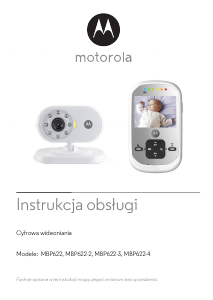 Instrukcja Motorola MBP622-2 Niania elektroniczna