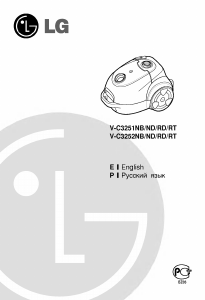 Manual LG VTC3252RD Vacuum Cleaner