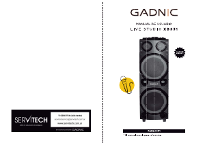 Manual de uso Gadnic PARL0031 Altavoz