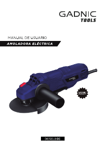 Manual de uso Gadnic DESELE05 Amoladora angular
