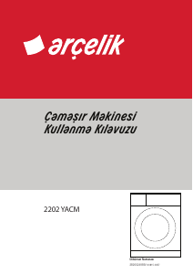 Kullanım kılavuzu Arçelik 2202 YACM Çamaşır makinesi