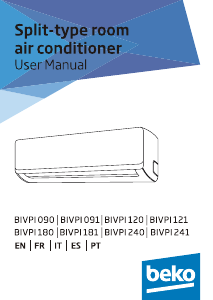 Manual BEKO BIVPI 091 Ar condicionado