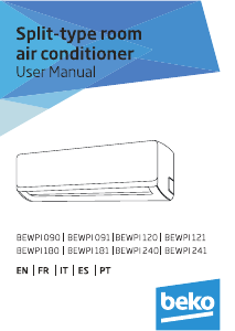 Handleiding BEKO BEWPI 121 Airconditioner