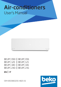 Handleiding BEKO BEUPC 240 Airconditioner