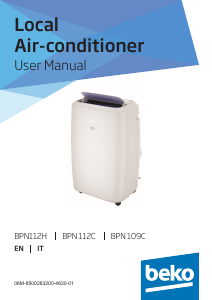 Handleiding BEKO BPN109C Airconditioner