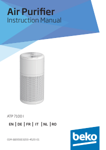 Manual BEKO ATP7100I Air Purifier