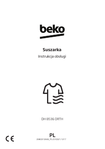 Instrukcja BEKO DH8536DRTH Suszarka