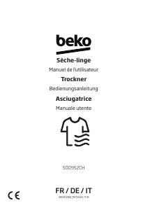 Manuale BEKO 500952CH Asciugatrice