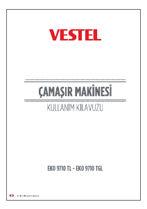 Kullanım kılavuzu Vestel EKO 9710 TL Çamaşır makinesi