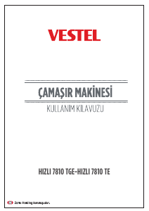Kullanım kılavuzu Vestel Hizli 7810 TGE Çamaşır makinesi