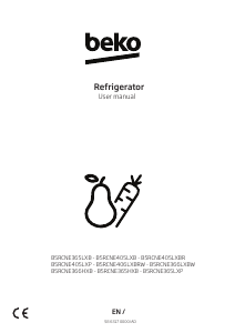 Manual BEKO B5RCNE365LXP Refrigerator