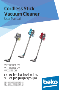 Manual BEKO VRT 82821 DV Vacuum Cleaner