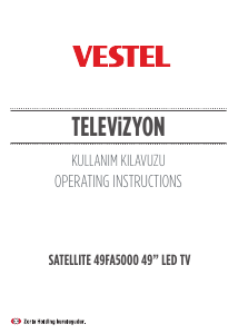 Handleiding Vestel 49FA5000 LED televisie