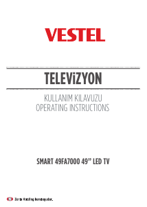 Handleiding Vestel 49FA7000 LED televisie