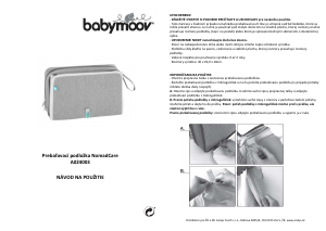 Návod Babymoov A024003 Prebaľovací pult