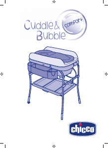 Kullanım kılavuzu Chicco Cuddle & Bubble Alt değiştirme masası