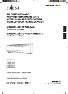 Manual Fujitsu ASBG18JF Ar condicionado