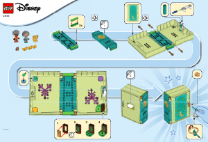 Manual de uso Lego set 43200 Disney Puerta Mágica de Antonio