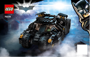 Bedienungsanleitung Lego set 76239 Super Heroes DC Batman - Batmobile Tumbler - Duell mit Scarecrow