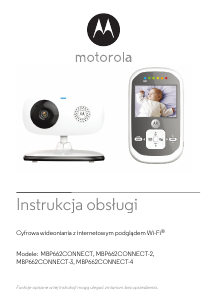Instrukcja Motorola MBP662CONNECT-4 Niania elektroniczna