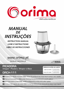 Manual Orima ORCH 111 Picador