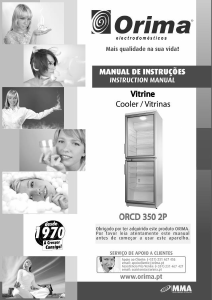 Manual Orima ORCD 350 2P Refrigerator