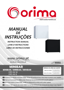 Manual Orima ORS 46 B Frigorífico