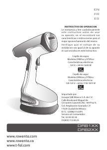Mode d’emploi Tefal DT8221X1 Défroisseur