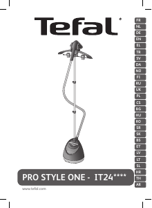 Manuál Tefal IT2461M0 Pro Style Pro Parní čistič na textil