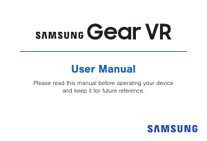 Bruksanvisning Samsung SM-R322 Gear VR-glasögon