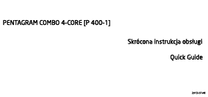 Instrukcja Pentagram Combo 4-Core Telefon komórkowy