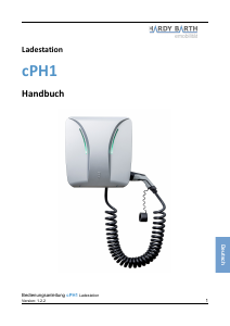 Bedienungsanleitung Hardy Barth cPH1 Ladestation