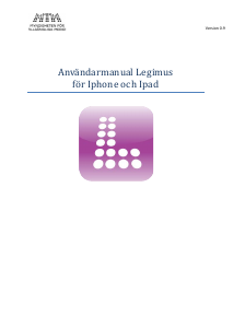 Bruksanvisning Legimus v0.9