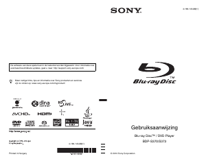 Handleiding Sony BDP-S370 Blu-ray speler