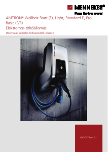 Használati útmutató Mennekes Wallbox Start Töltőállomás