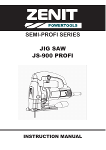 Manual Zenit ZPL-900 Profi Jigsaw