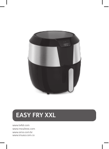 Instrukcja Tefal EY701D28 Easy Fry XXL Frytkownica