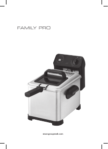 Manual Tefal FR505D10 Family Pro Fritadeira