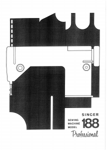 説明書 シンガー 188U Professional ミシン