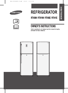 Handleiding Samsung RT41EATS Koel-vries combinatie